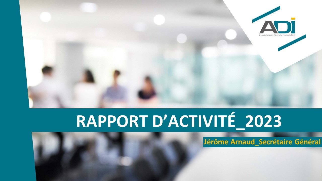 Rapport d'activité 